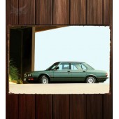 Металлическая табличка BMW 528i Sedan (E28)